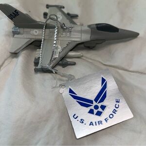 Kurt Adler Air Force jet ornament